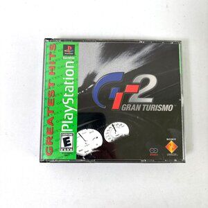 GRAN TURISMO 2 Sony PlayStation User Reference Manual 2 Discs Greatest Hits 1999